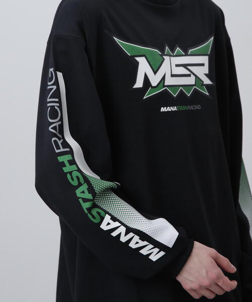 MANASTASH(マナスタッシュ)の「MANASTASH/マナスタッシュ RE:POLY L/S TEE MSR/リポリロングスリーブTシャツMSR(Tシャツ/カットソー・メンズ・グリーン系その他3/ホワイト/ブラック・S/L/XL/M)」の10枚目の写真