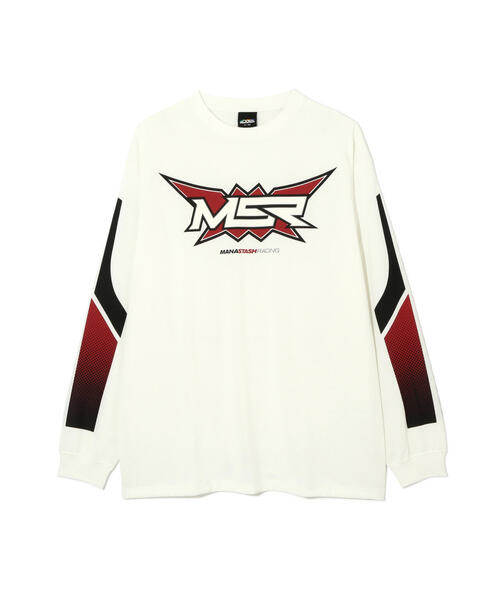 MANASTASH(マナスタッシュ)の「MANASTASH/マナスタッシュ RE:POLY L/S TEE MSR/リポリロングスリーブTシャツMSR(Tシャツ/カットソー・メンズ・グリーン系その他3/ホワイト/ブラック・S/L/XL/M)」の12枚目の写真