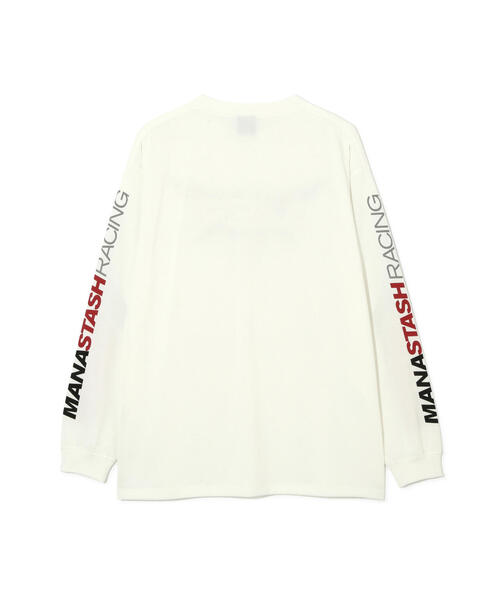 MANASTASH(マナスタッシュ)の「MANASTASH/マナスタッシュ RE:POLY L/S TEE MSR/リポリロングスリーブTシャツMSR(Tシャツ/カットソー・メンズ・グリーン系その他3/ホワイト/ブラック・S/L/XL/M)」の13枚目の写真