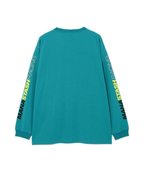 MANASTASH(マナスタッシュ)の「MANASTASH/マナスタッシュ RE:POLY L/S TEE MSR/リポリロングスリーブTシャツMSR(Tシャツ/カットソー・メンズ・グリーン系その他3/ホワイト/ブラック・S/L/XL/M)」の16枚目の写真