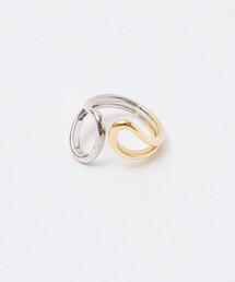 Abahouse Devinette（ドゥヴィネット）の「バイカラーリング（リング）」