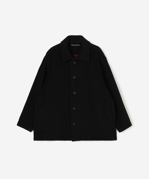 LONDON TRADITION(ロンドントラディション)の「UNFIL | 【LONDON TRADITION×UNFIL】ダブルフェイス オーバーサイズジャケット WOMEN(その他アウター・レディース・グレー/ブラック・1)」の2枚目の写真