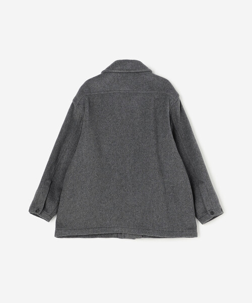 LONDON TRADITION(ロンドントラディション)の「UNFIL | 【LONDON TRADITION×UNFIL】ダブルフェイス オーバーサイズジャケット WOMEN(その他アウター・レディース・グレー/ブラック・1)」の4枚目の写真