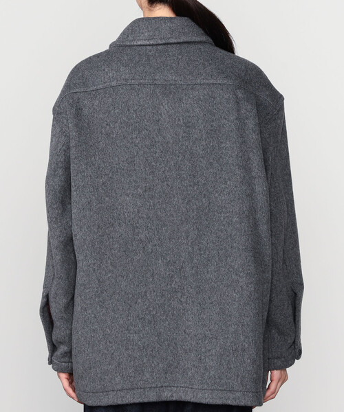 LONDON TRADITION(ロンドントラディション)の「UNFIL | 【LONDON TRADITION×UNFIL】ダブルフェイス オーバーサイズジャケット WOMEN(その他アウター・レディース・グレー/ブラック・1)」の14枚目の写真