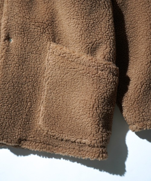 SUNNY  SPORTS（サニースポーツ）の「SUNNY SPORTS サニースポーツ / NOTCH COLLAR 2B RAGLAN JACKET（ブルゾン・メンズ・ブラック/ブラック系1/サンドベージュ・MEDIUM/LARGE）」の10枚目の写真