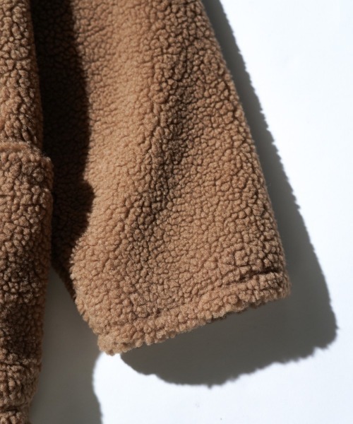 SUNNY  SPORTS（サニースポーツ）の「SUNNY SPORTS サニースポーツ / NOTCH COLLAR 2B RAGLAN JACKET（ブルゾン・メンズ・ブラック/ブラック系1/サンドベージュ・MEDIUM/LARGE）」の11枚目の写真