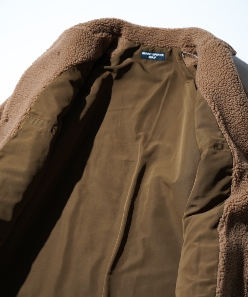 SUNNY  SPORTS（サニースポーツ）の「SUNNY SPORTS サニースポーツ / NOTCH COLLAR 2B RAGLAN JACKET（ブルゾン・メンズ・ブラック/ブラック系1/サンドベージュ・MEDIUM/LARGE）」の13枚目の写真