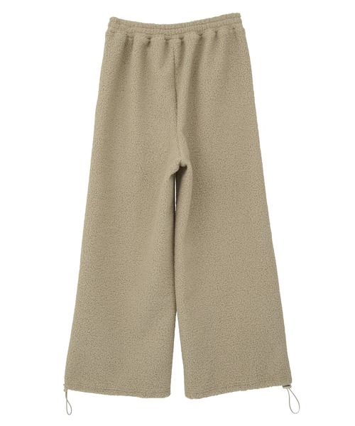 CRAFT STANDARD BOUTIQUE（クラフトスタンダードブティック）の「ブークレ風カットソーパンツ◆（その他パンツ・レディース・ベージュ/ブラック・FREE）」の22枚目の写真