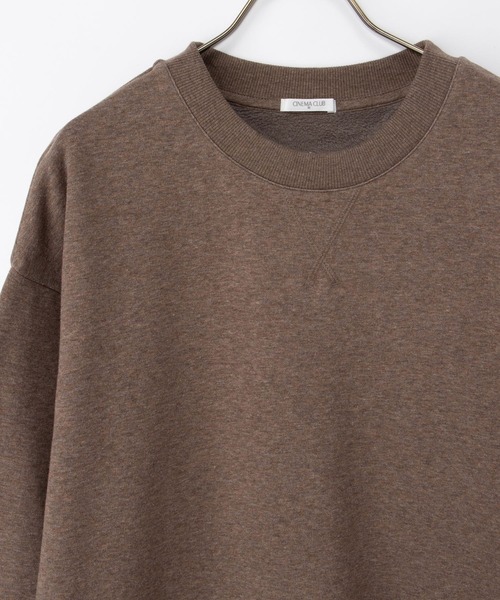 Honeys（ハニーズ）の「【ハニぽか】あったかチュニック（チュニック・レディース・オートミール/ネイビー/ブラウン系/ヘザーチャコール・L/M）」の5枚目の写真