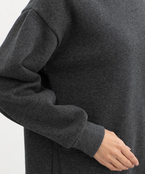 Honeys（ハニーズ）の「【ハニぽか】あったかチュニック（チュニック・レディース・オートミール/ネイビー/ブラウン系/ヘザーチャコール・L/M）」の10枚目の写真