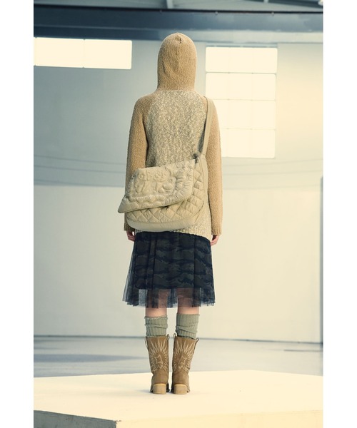 『NICE GHOST CLUB/ナイスゴーストクラブ』から、DRESS HOODIE KNIT/ドレスフードニットパーカーの入荷です。