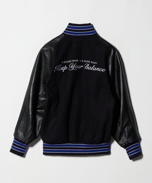 SKOOKUM（スクーカム）の「【別注】＜SKOOKUM＞スタジアムジャケット/WOMEN（スタジャン・レディース・ネイビー・FREE）」の3枚目の写真