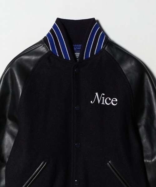 SKOOKUM（スクーカム）の「【別注】＜SKOOKUM＞スタジアムジャケット/WOMEN（スタジャン・レディース・ネイビー・FREE）」の4枚目の写真