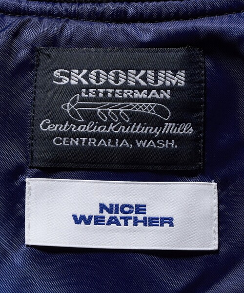 SKOOKUM（スクーカム）の「【別注】＜SKOOKUM＞スタジアムジャケット/WOMEN（スタジャン・レディース・ネイビー・FREE）」の12枚目の写真