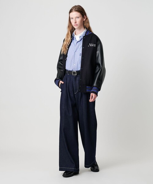 SKOOKUM（スクーカム）の「【別注】＜SKOOKUM＞スタジアムジャケット/WOMEN（スタジャン・レディース・ネイビー・FREE）」の18枚目の写真