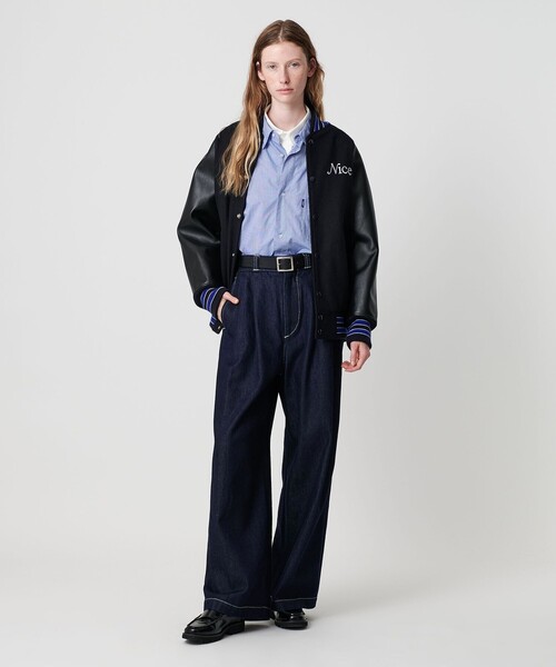 SKOOKUM（スクーカム）の「【別注】＜SKOOKUM＞スタジアムジャケット/WOMEN（スタジャン・レディース・ネイビー・FREE）」の19枚目の写真