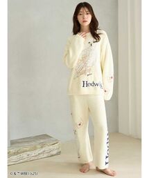 SNIDEL HOME(スナイデルホーム)の【ハリー・ポッター】モチーフニットロングパンツ(ルームウェア/パジャマ)