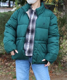 BEVERLY HILLS POLO CLUB（ビバリーヒルズポロクラブ）の「【BEVERLY HILLS POLO CLUB/ビバリーヒルズポロクラブ】裏配色中綿スタンドジャケット（ダウンジャケット/コート）」