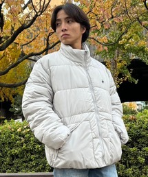 BEVERLY HILLS POLO CLUB（ビバリーヒルズポロクラブ）の「【BEVERLY HILLS POLO CLUB/ビバリーヒルズポロクラブ】裏配色中綿スタンドジャケット（ダウンジャケット/コート）」