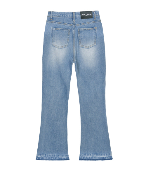 NICK&NICOLE(ニックアンドニコール)の「90S WIDE DENIM PANTS_LIGHT BLUE(デニムパンツ・レディース・その他・SMALL/MEDIUM/LARGE)」の5枚目の写真