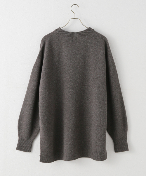 Spick & Span(スピックアンドスパン)の「2WAYロングスリットチュニックプルオーバー(ニット/セーター・レディース・ブラック/ブラウン系その他・FREE)」の19枚目の写真