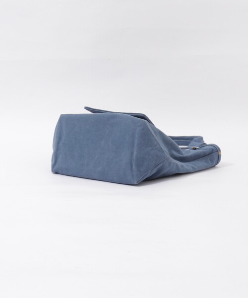 NOLLEY’S（ノーリーズ）の「キャンバスロゴ刺繍トートバッグ（トートバッグ・レディース・ブルー/ブラウン・FREE）」の13枚目の写真