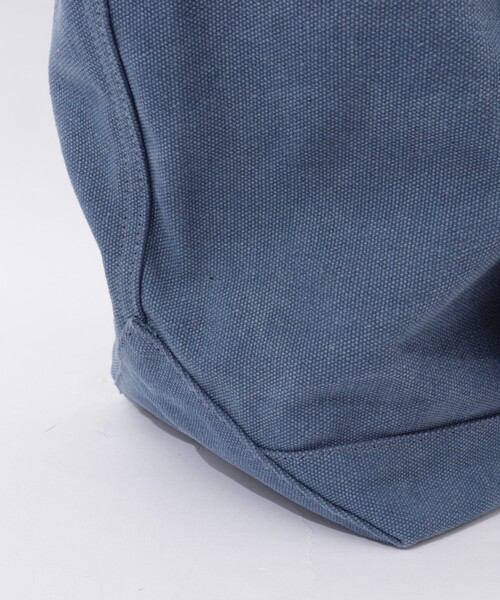 NOLLEY’S（ノーリーズ）の「キャンバスロゴ刺繍トートバッグ（トートバッグ・レディース・ブルー/ブラウン・FREE）」の14枚目の写真