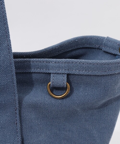 NOLLEY’S（ノーリーズ）の「キャンバスロゴ刺繍トートバッグ（トートバッグ・レディース・ブルー/ブラウン・FREE）」の16枚目の写真