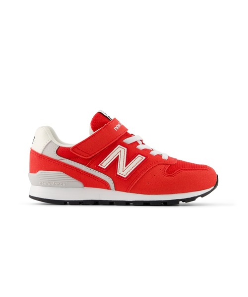 New Balance★ニューバランス★9.5型★美品★スタッフ(WH×RED) 996 Bungee with Top Strap（スニーカー）｜New Balance