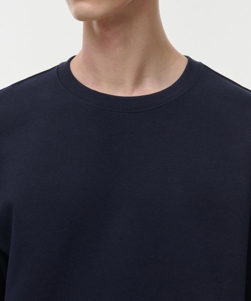 MUSINSA STANDARD（ムシンサスタンダード）の「スウェットシャツ [ネイビー]（スウェット・メンズ・その他・MEDIUM/LARGE/X-LARGE/XX-LARGE/XXX-LARGE/SMALL）」の3枚目の写真