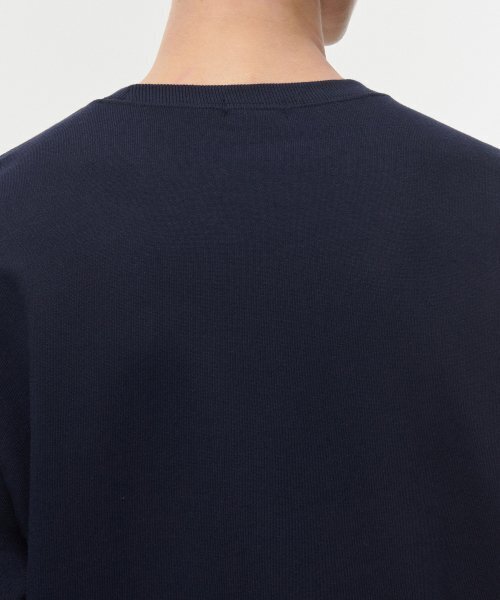 MUSINSA STANDARD（ムシンサスタンダード）の「スウェットシャツ [ネイビー]（スウェット・メンズ・その他・MEDIUM/LARGE/X-LARGE/XX-LARGE/XXX-LARGE/SMALL）」の4枚目の写真