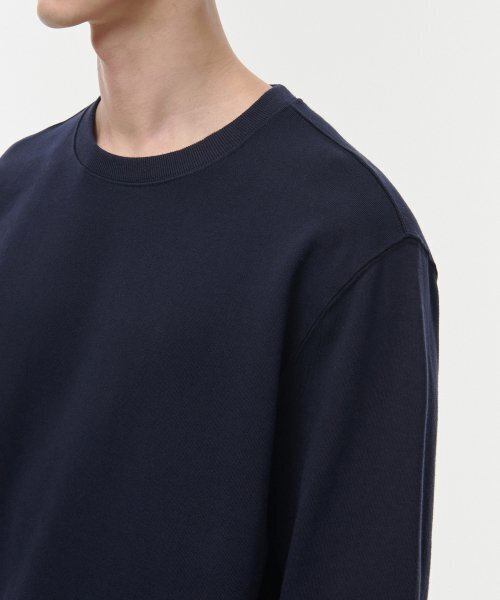 MUSINSA STANDARD（ムシンサスタンダード）の「スウェットシャツ [ネイビー]（スウェット・メンズ・その他・MEDIUM/LARGE/X-LARGE/XX-LARGE/XXX-LARGE/SMALL）」の5枚目の写真