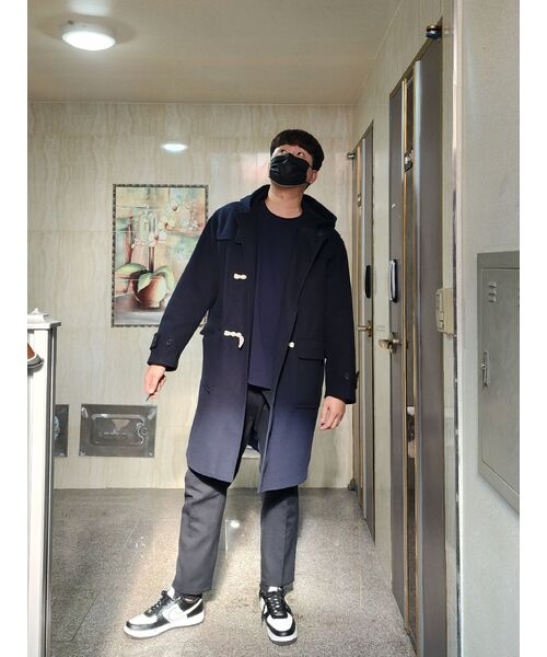 MUSINSA STANDARD（ムシンサスタンダード）の「スウェットシャツ [ネイビー]（スウェット・メンズ・その他・MEDIUM/LARGE/X-LARGE/XX-LARGE/XXX-LARGE/SMALL）」の8枚目の写真