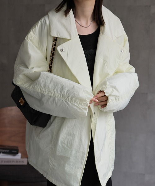 model：162cm　着用サイズ：F