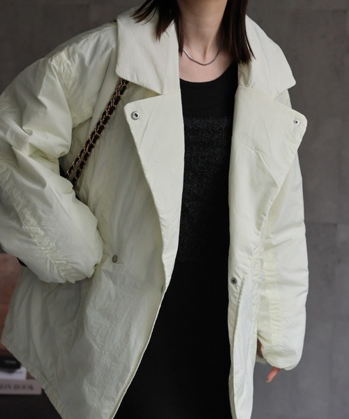 model：162cm　着用サイズ：F