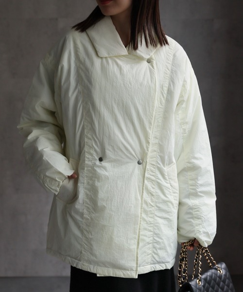 model：162cm　着用サイズ：F