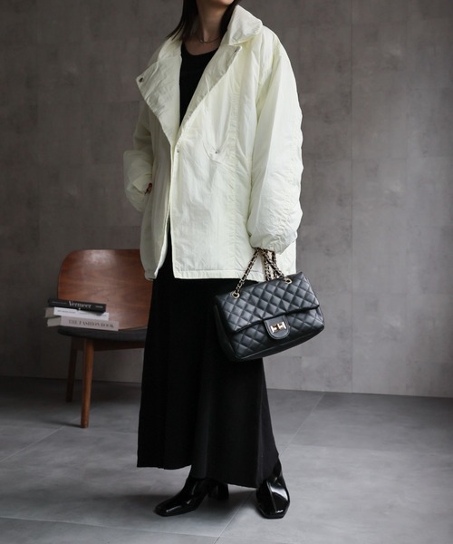 model：162cm　着用サイズ：F