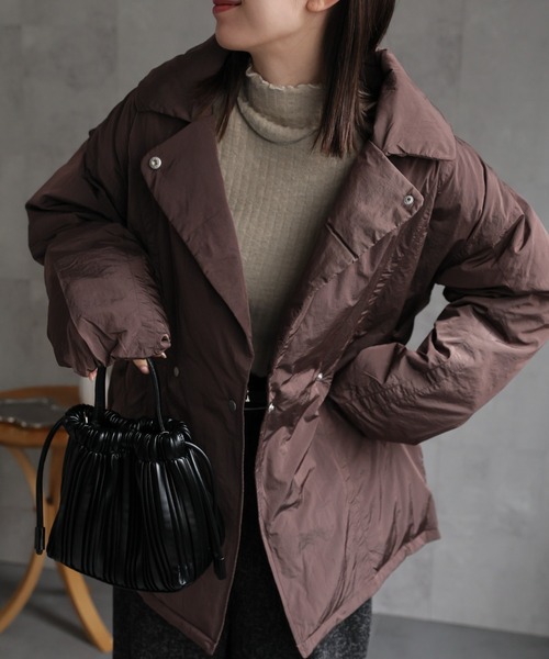 model：162cm　着用サイズ：F