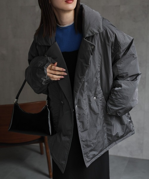 model：162cm　着用サイズ：F