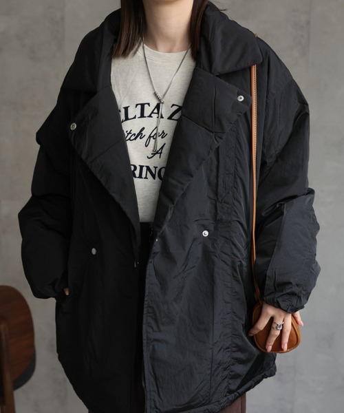 model：162cm　着用サイズ：F