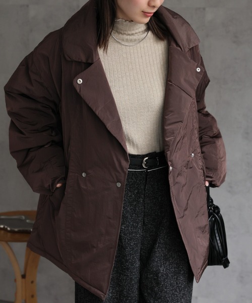 model：162cm　着用サイズ：F