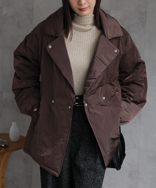 model：162cm　着用サイズ：F
