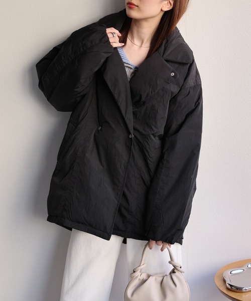 model：162cm　着用サイズ：F