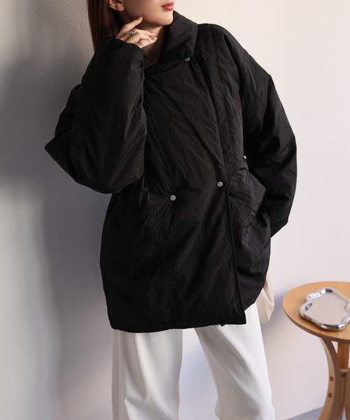 ジャケット・アウター HIAND Petal chiffon blouson HIAND Petal chiffon blouson