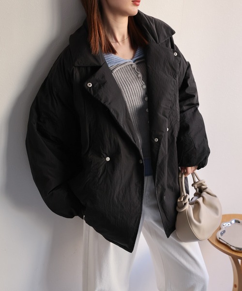 model：162cm　着用サイズ：F
