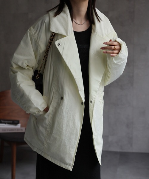 model：162cm　着用サイズ：F