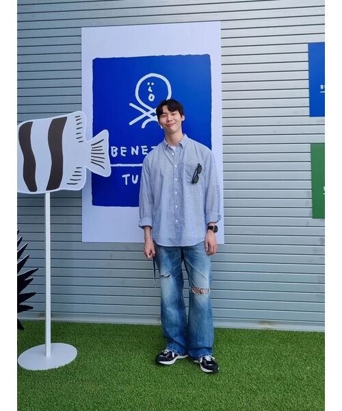 FRIZMWORKS(フリズムワークス)の「OG STRIPE SEERSUCKER SHIRT _ BLUE(シャツ/ブラウス・メンズ・その他・MEDIUM/LARGE/SMALL/X-LARGE)」の7枚目の写真