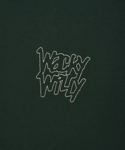 Wacky WiLLy(ワッキーウィリー)の「ステッチレタリングフードグリーン(パーカー・レディース・その他・X-LARGE/SMALL/MEDIUM/LARGE)」の5枚目の写真