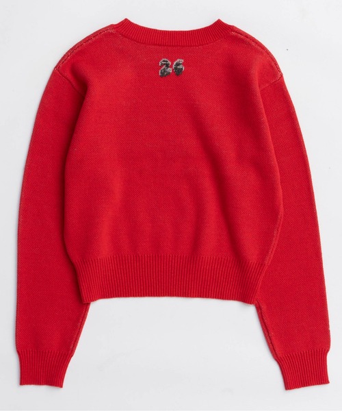 MAISON SPECIAL（メゾンスペシャル）の「Horse Knit/ホースニット（ニット/セーター・レディース・レッド/グレー/ブラック・FREE）」の16枚目の写真