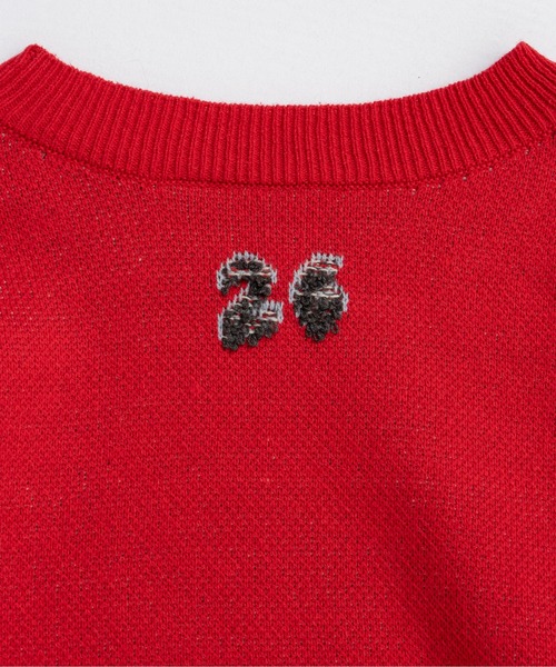 MAISON SPECIAL（メゾンスペシャル）の「Horse Knit/ホースニット（ニット/セーター・レディース・レッド/グレー/ブラック・FREE）」の20枚目の写真